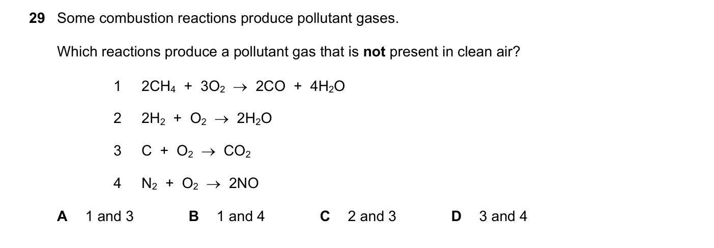 Question 29, March 2023, 0620 Paper 22