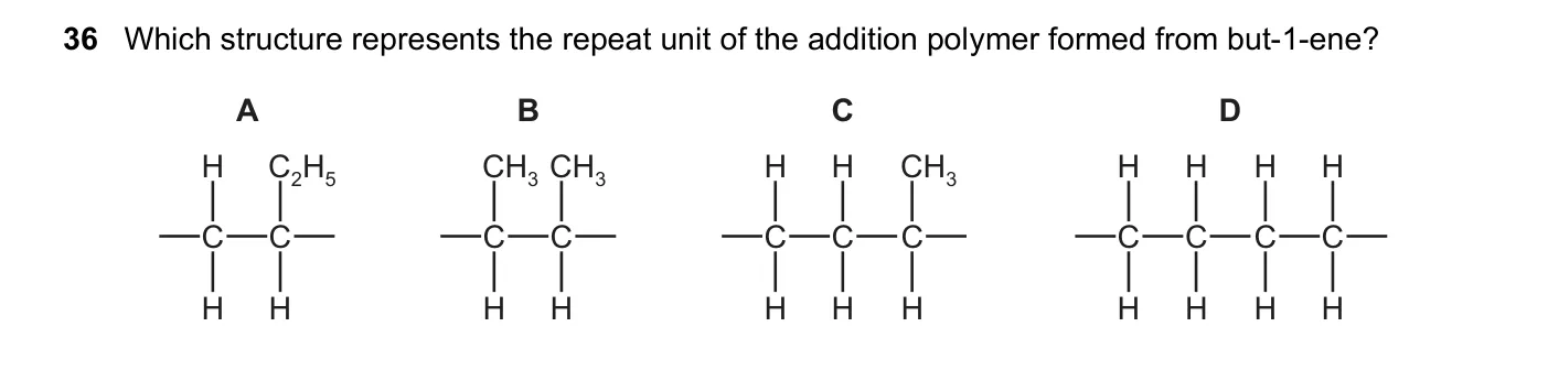 Question 36, March 2023, 0620 Paper 22