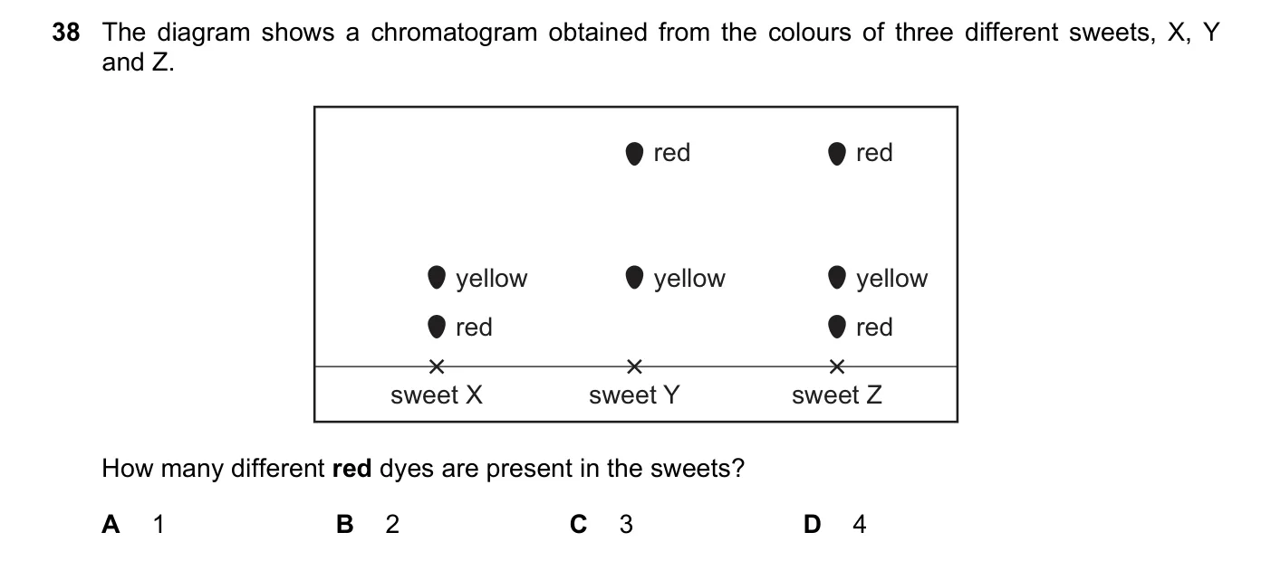Question 38, March 2023, 0620 Paper 22