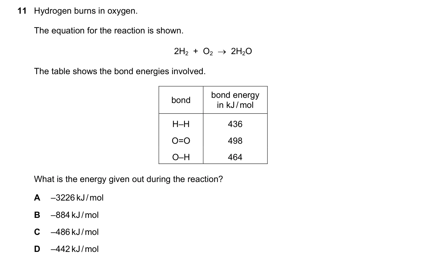 Question 11, November 2023, 0620 Paper 21