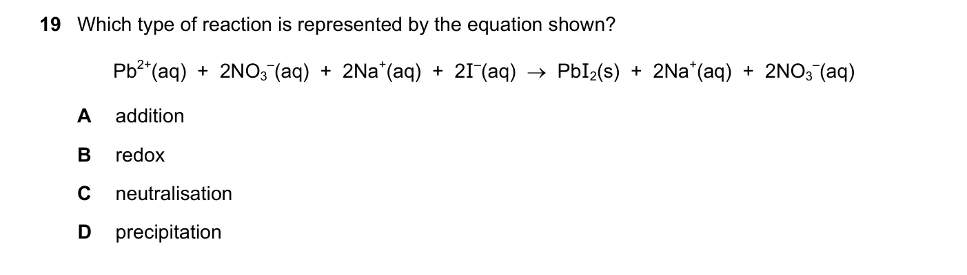 Question 19, November 2023, 0620 Paper 21