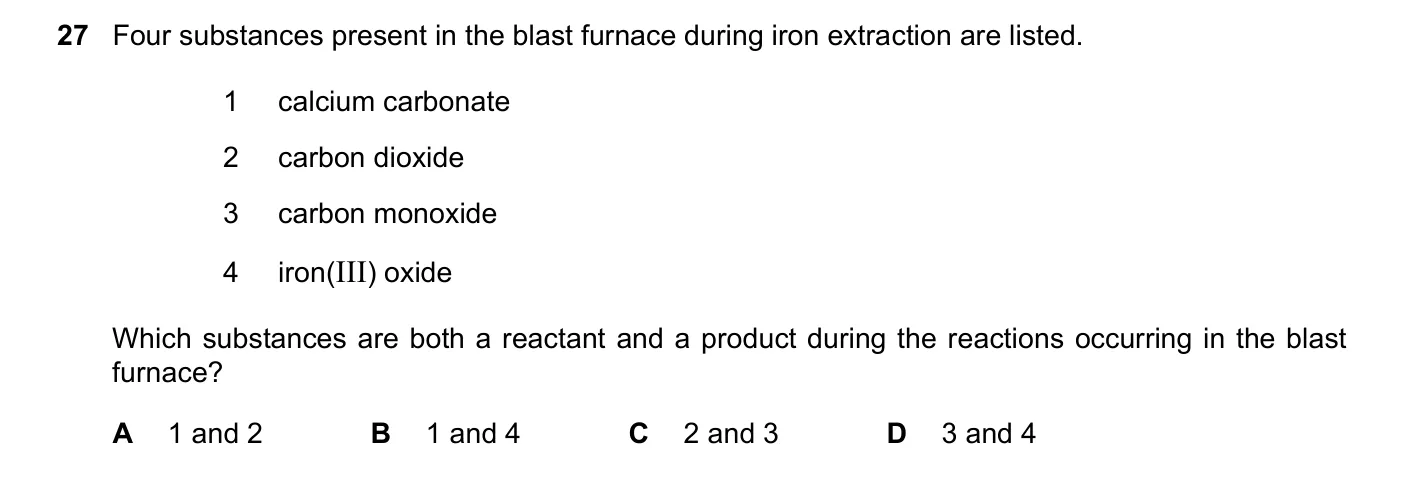 Question 27, November 2023, 0620 Paper 21