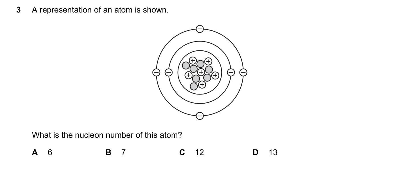 Question 3, November 2023, 0620 Paper 22