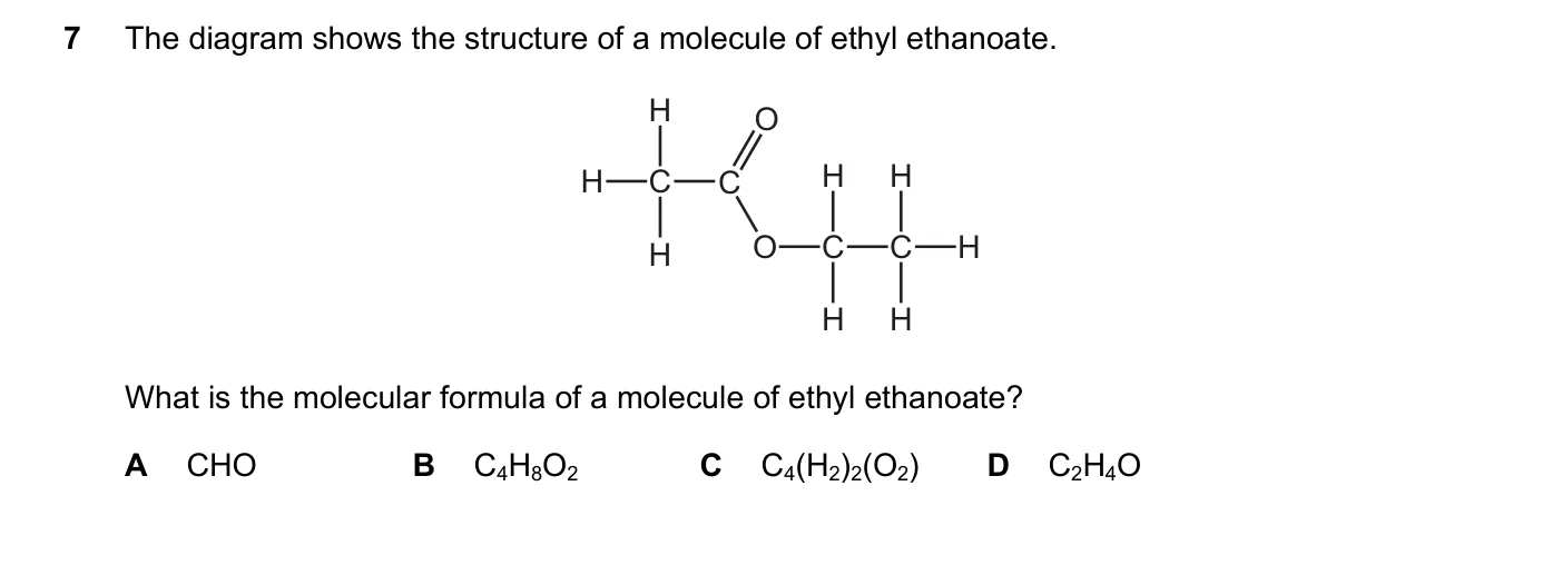 Question 7, November 2023, 0620 Paper 22