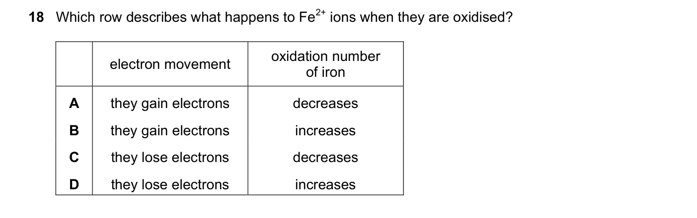 Question 18, November 2023, 0620 Paper 22