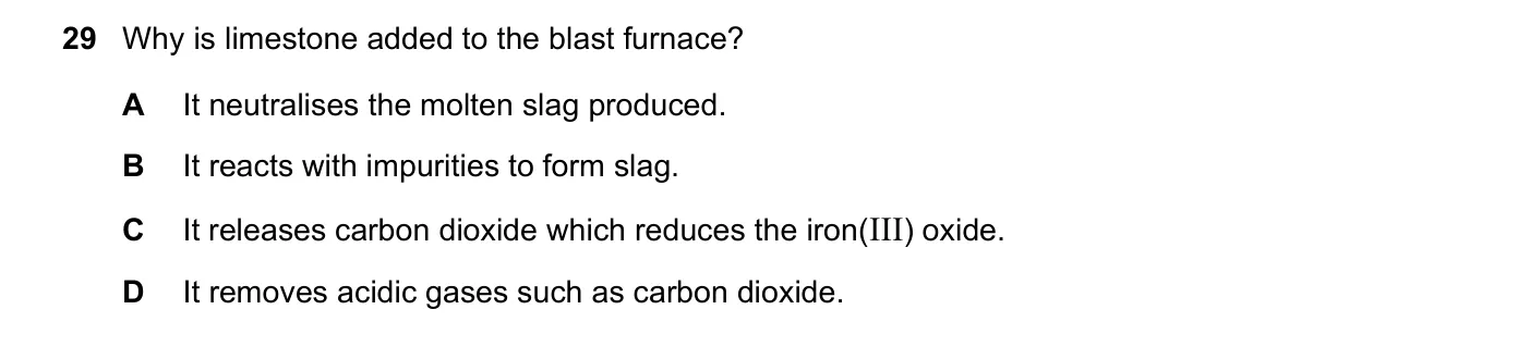 Question 29, November 2023, 0620 Paper 22