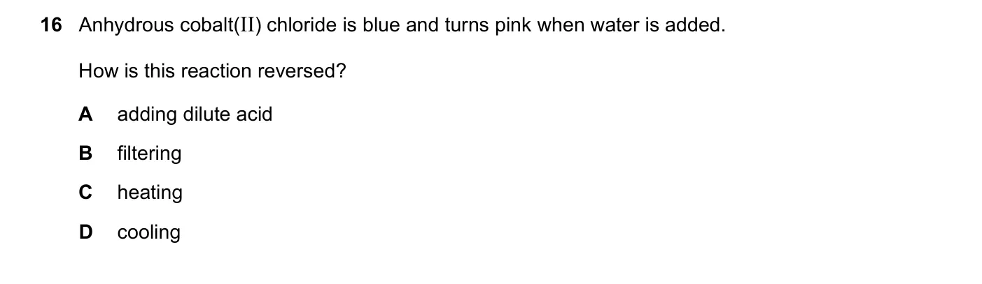 Question 16, November 2023, 0620 Paper 23