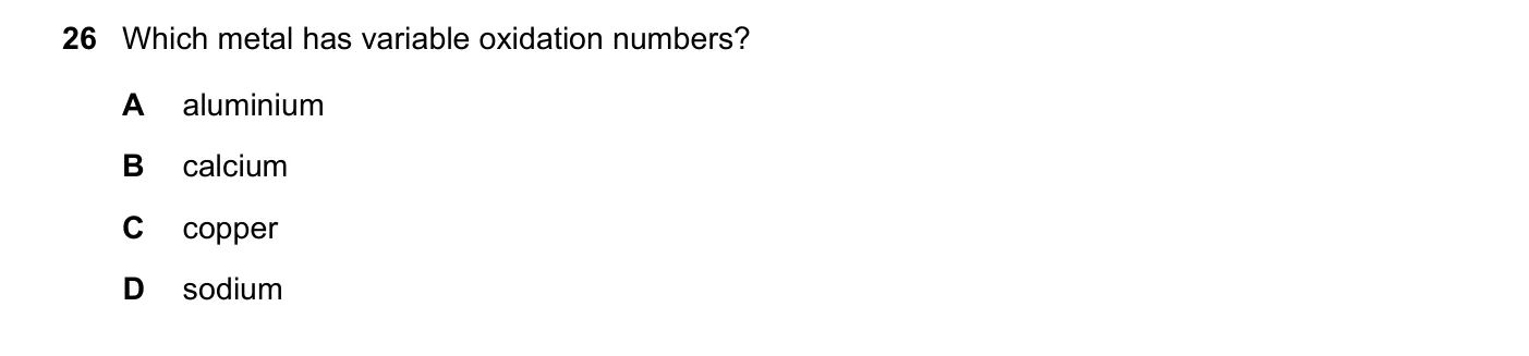 Question 26, November 2023, 0620 Paper 23