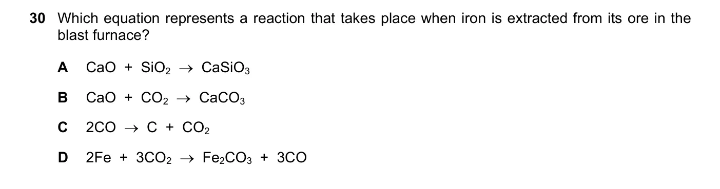 Question 30, November 2023, 0620 Paper 23