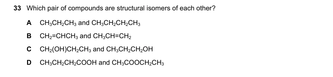 Question 33, November 2023, 0620 Paper 23