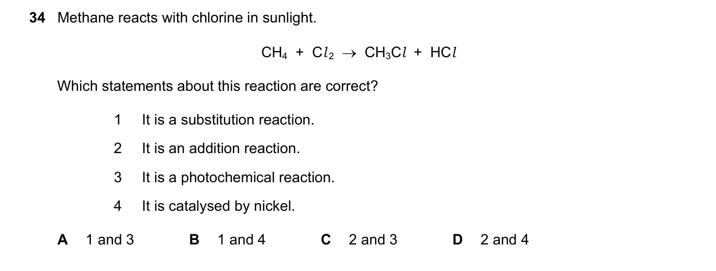 Question 34, November 2023, 0620 Paper 23