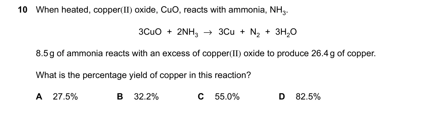 Question 10, June 2024, 0620 Paper 21