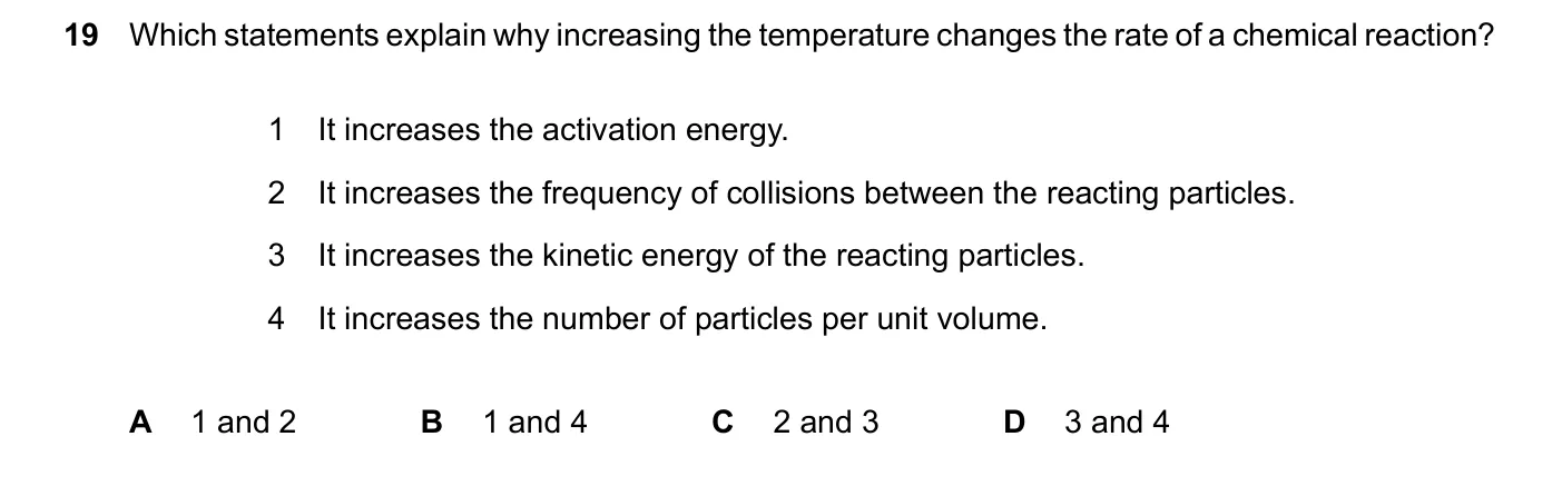 Question 19, June 2024, 0620 Paper 21