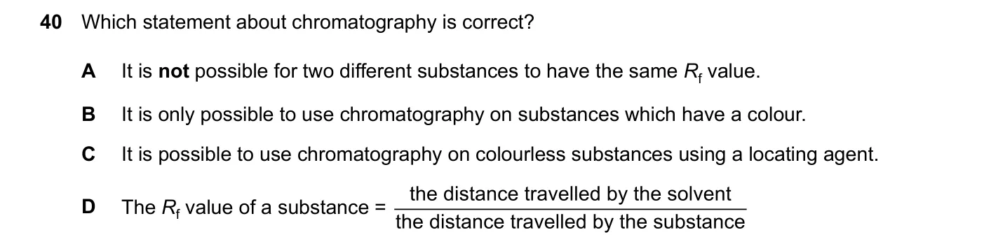 Question 40, June 2024, 0620 Paper 21