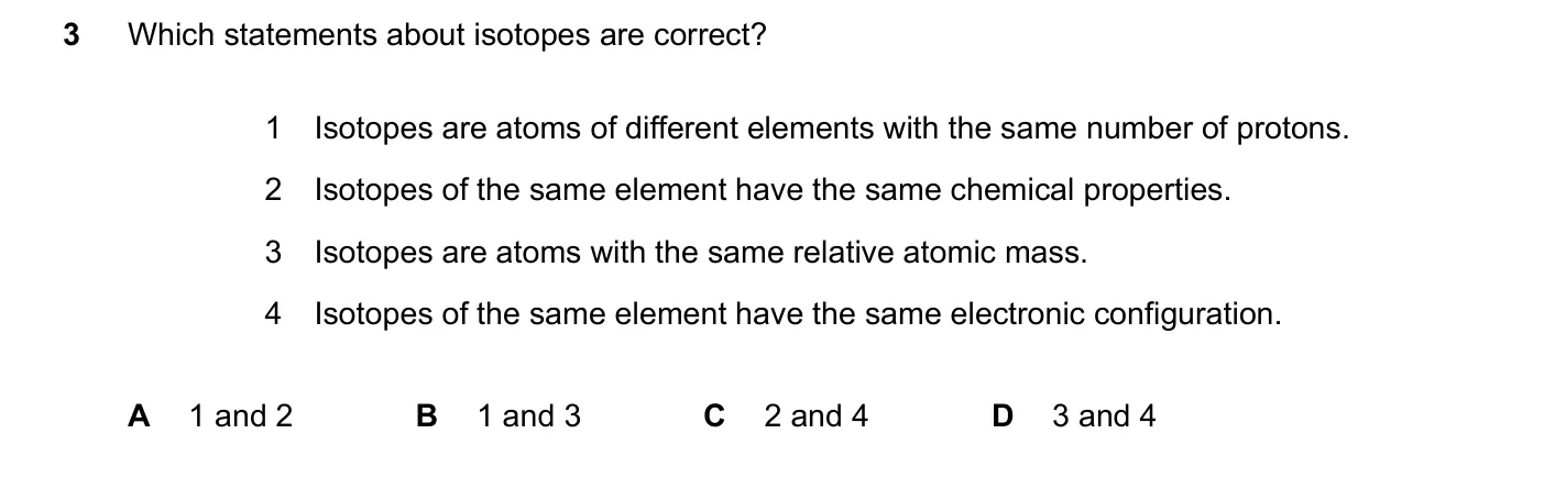 Question 3, June 2024, 0620 Paper 22