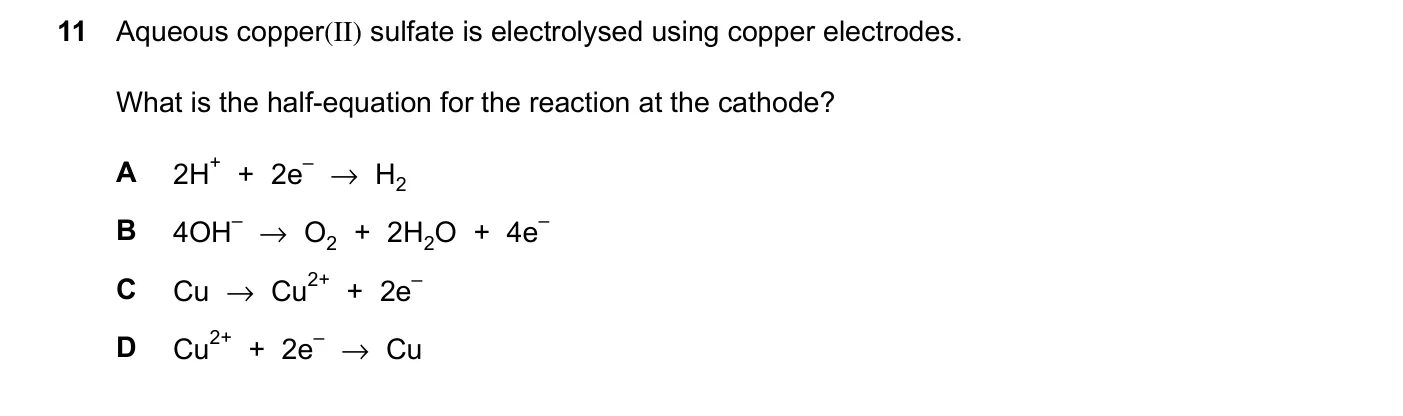 Question 11, June 2024, 0620 Paper 22