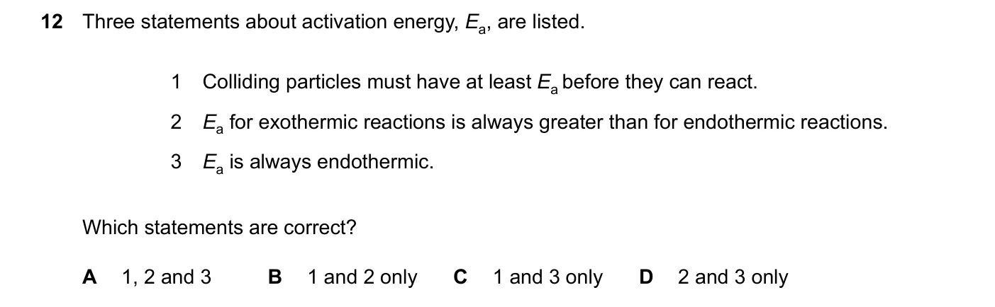 Question 12, June 2024, 0620 Paper 22