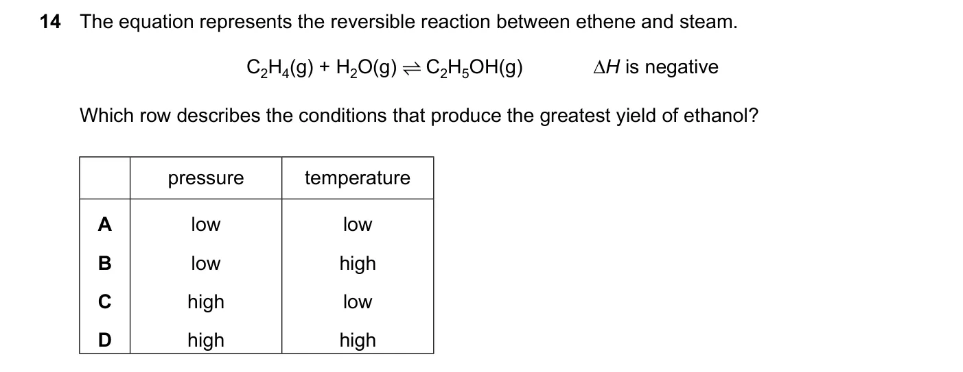 Question 14, June 2024, 0620 Paper 22