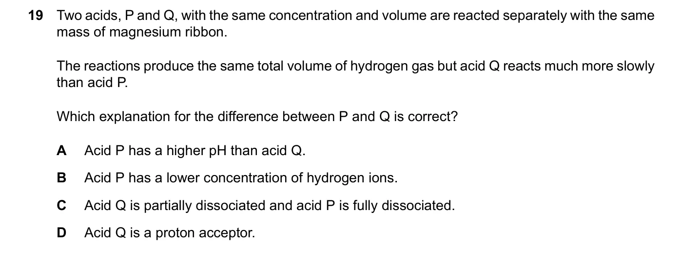 Question 19, June 2024, 0620 Paper 22