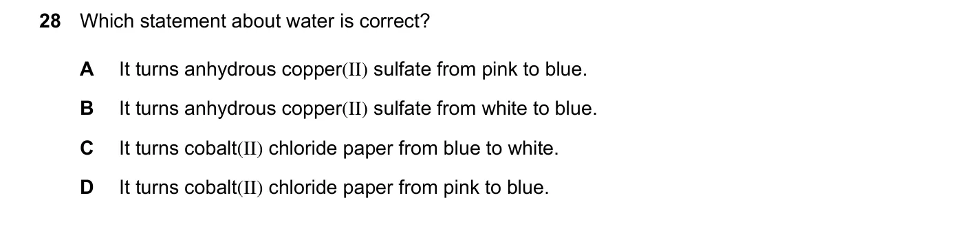 Question 28, June 2024, 0620 Paper 22