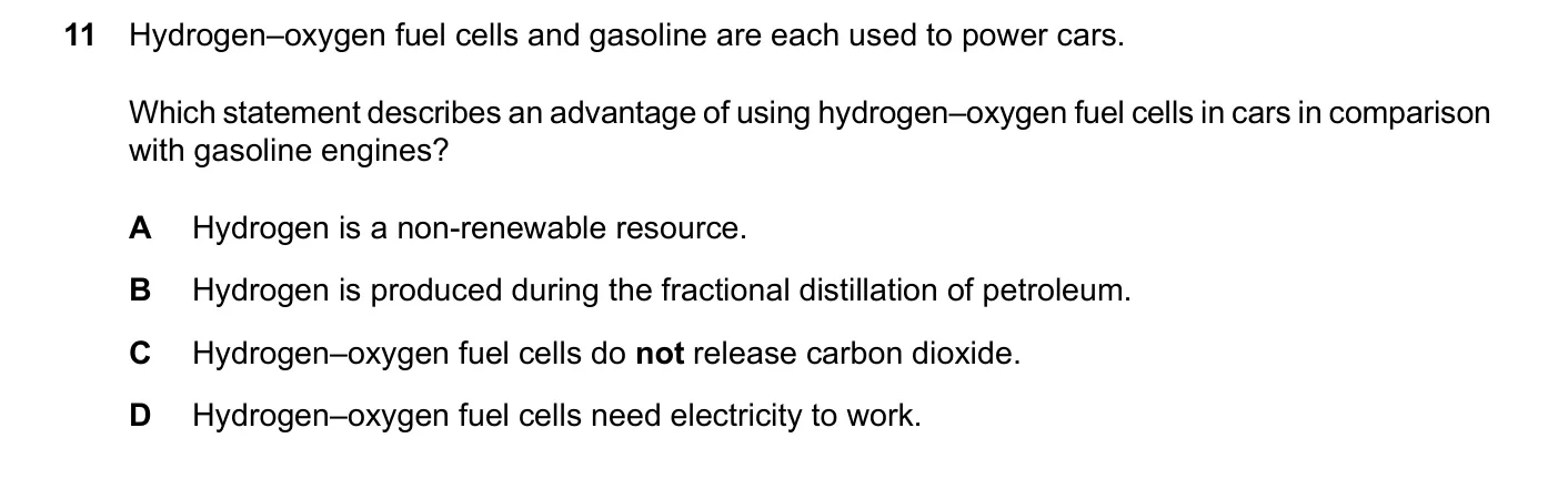 Question 11, June 2024, 0620 Paper 23