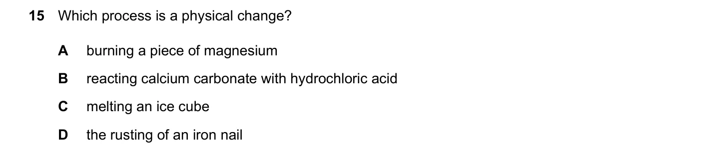 Question 15, June 2024, 0620 Paper 23