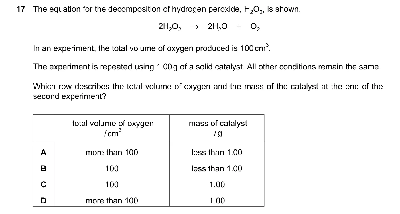 Question 17, June 2024, 0620 Paper 23