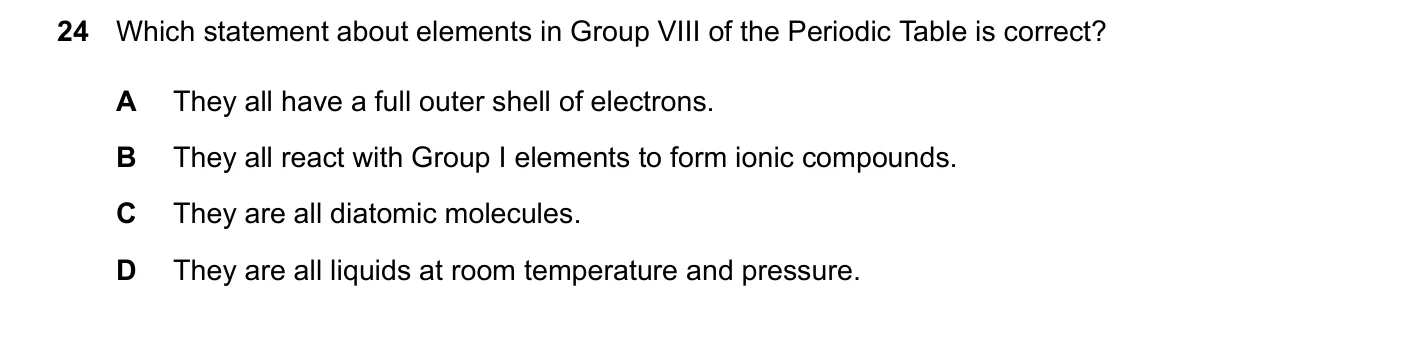 Question 24, June 2024, 0620 Paper 23