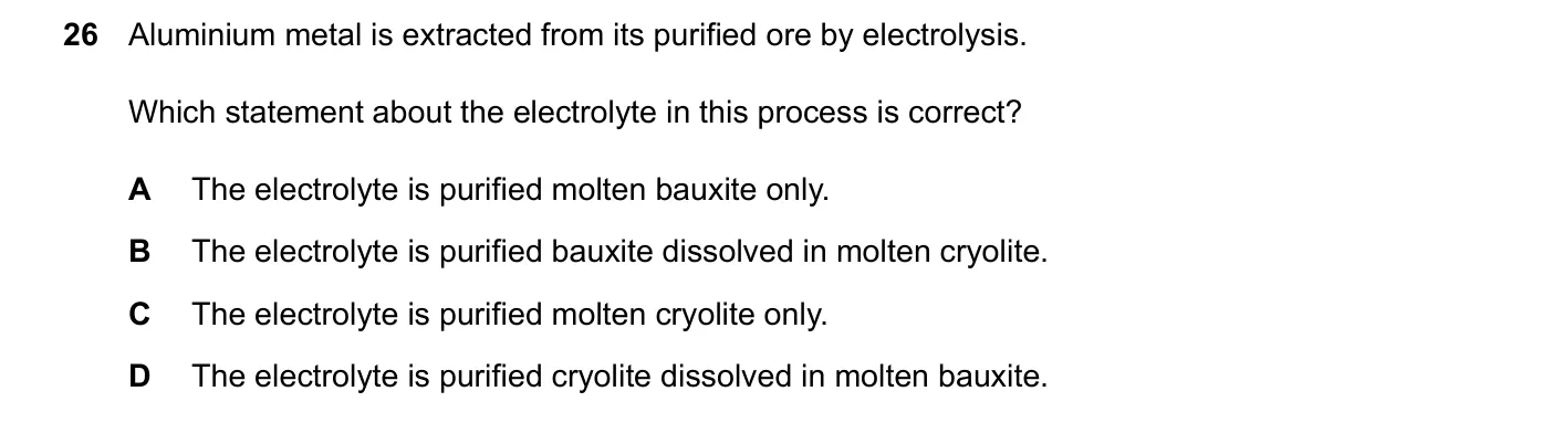 Question 26, June 2024, 0620 Paper 23