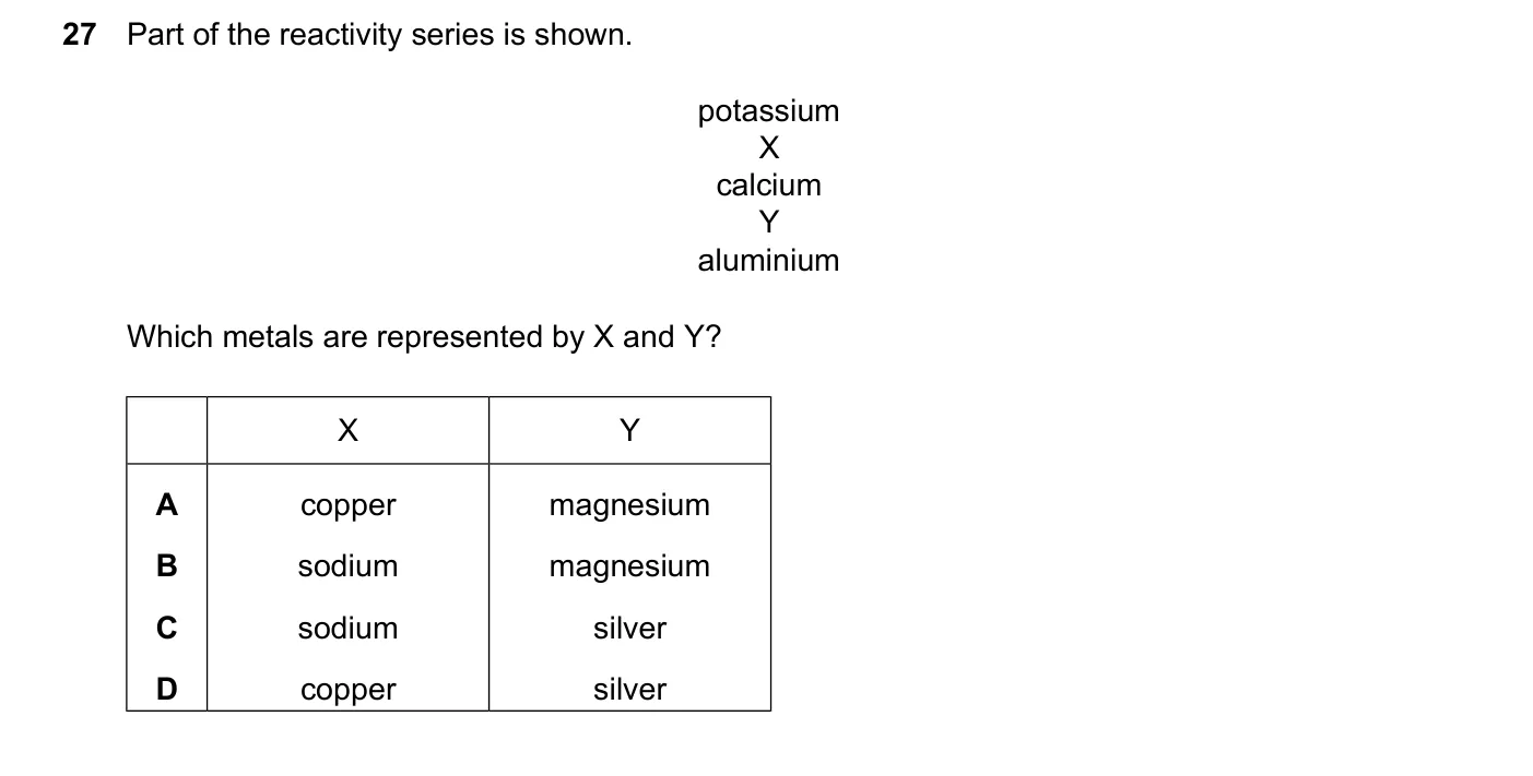 Question 27, June 2024, 0620 Paper 23