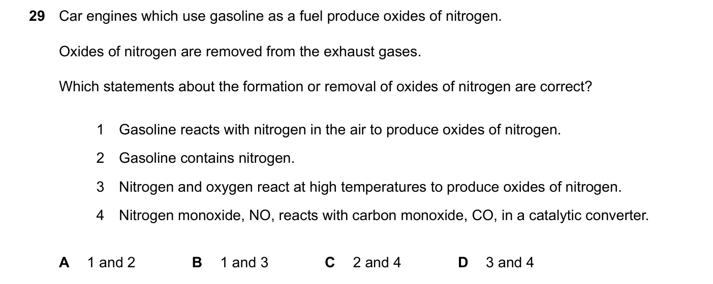 Question 29, June 2024, 0620 Paper 23