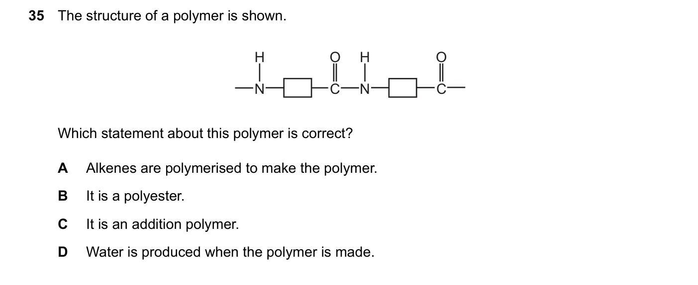 Question 35, June 2024, 0620 Paper 23