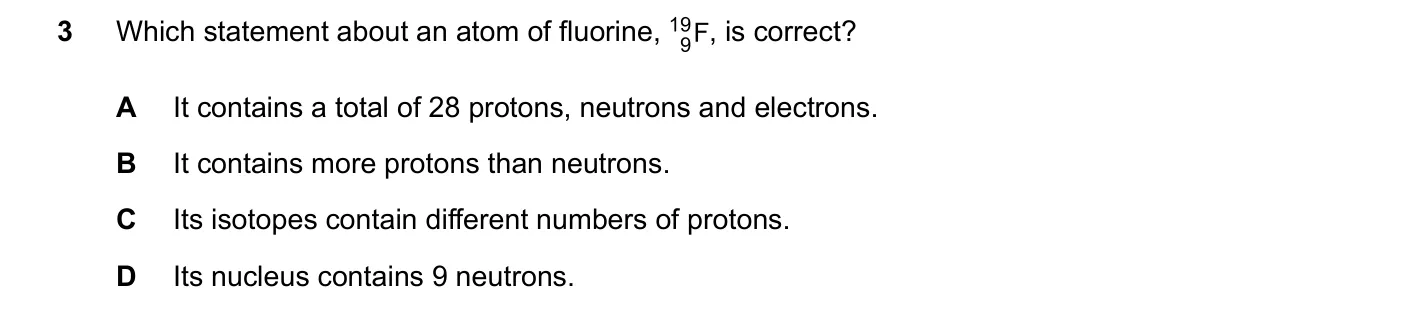 Question 3, March 2024, 0620 Paper 22