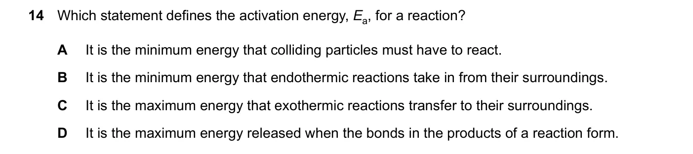 Question 14, March 2024, 0620 Paper 22