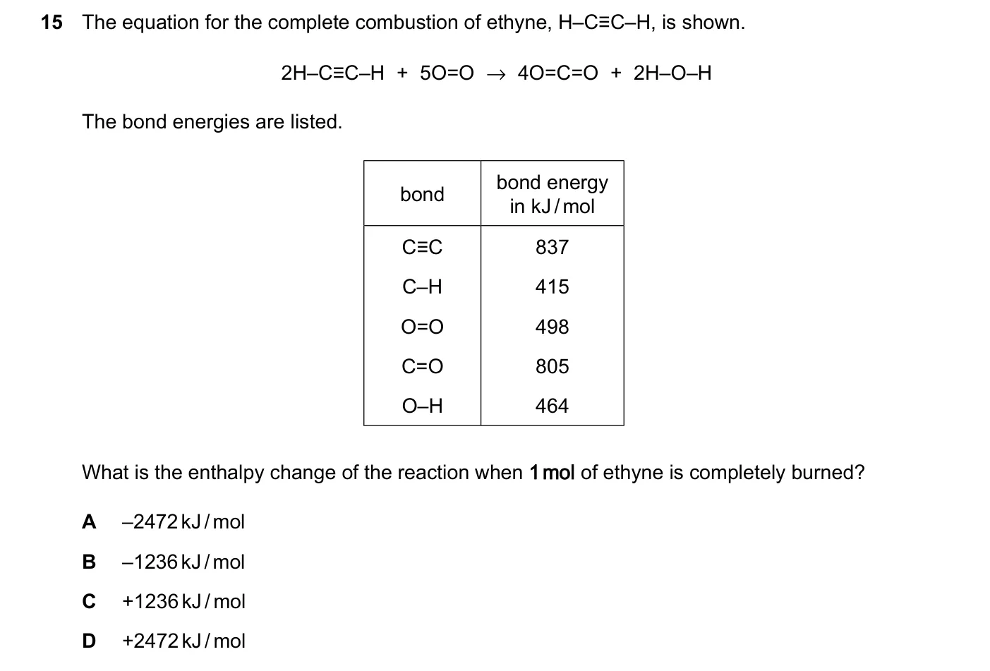 Question 15, March 2024, 0620 Paper 22
