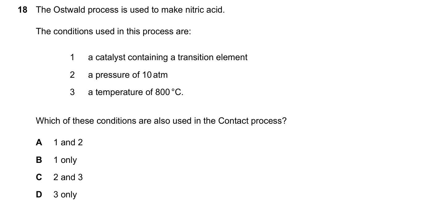 Question 18, March 2024, 0620 Paper 22