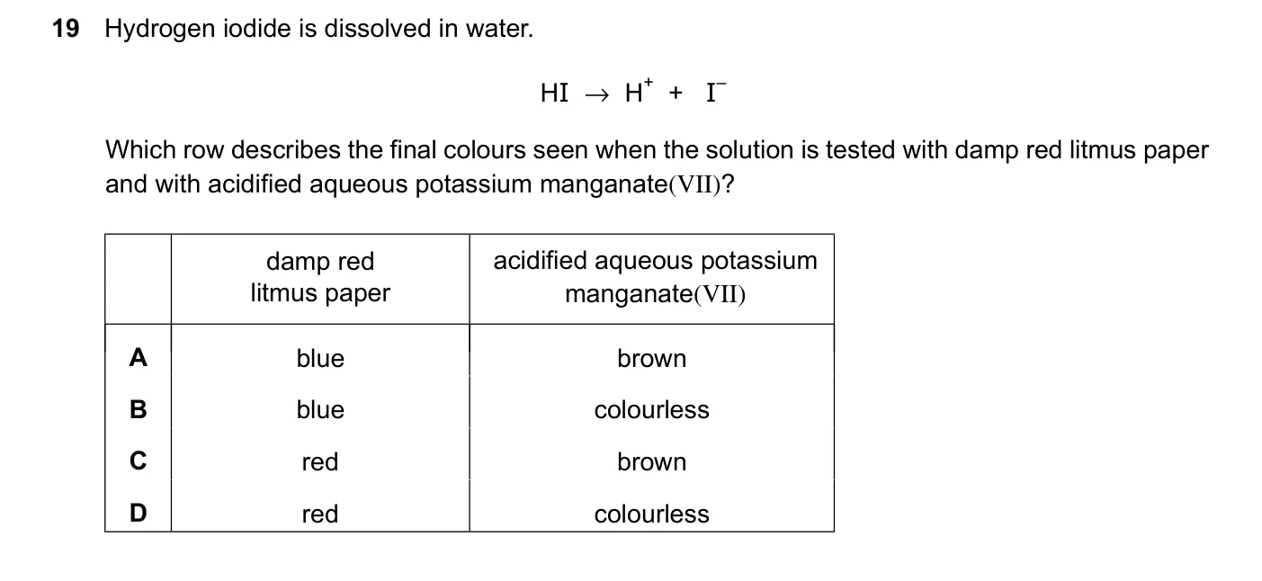 Question 19, March 2024, 0620 Paper 22