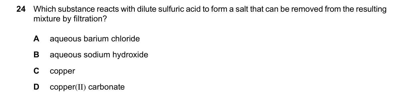 Question 24, March 2024, 0620 Paper 22