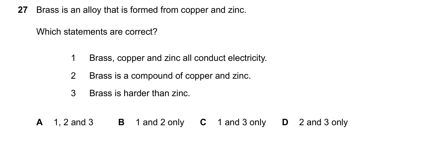 Question 27, March 2024, 0620 Paper 22
