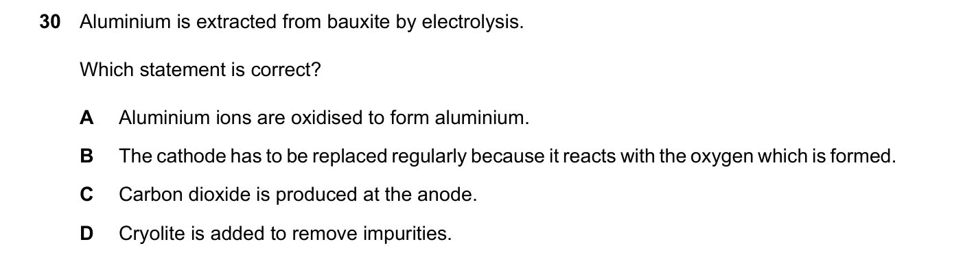 Question 30, March 2024, 0620 Paper 22