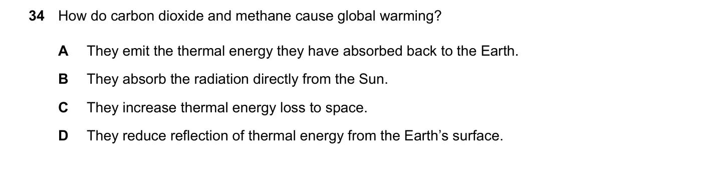Question 34, March 2024, 0620 Paper 22