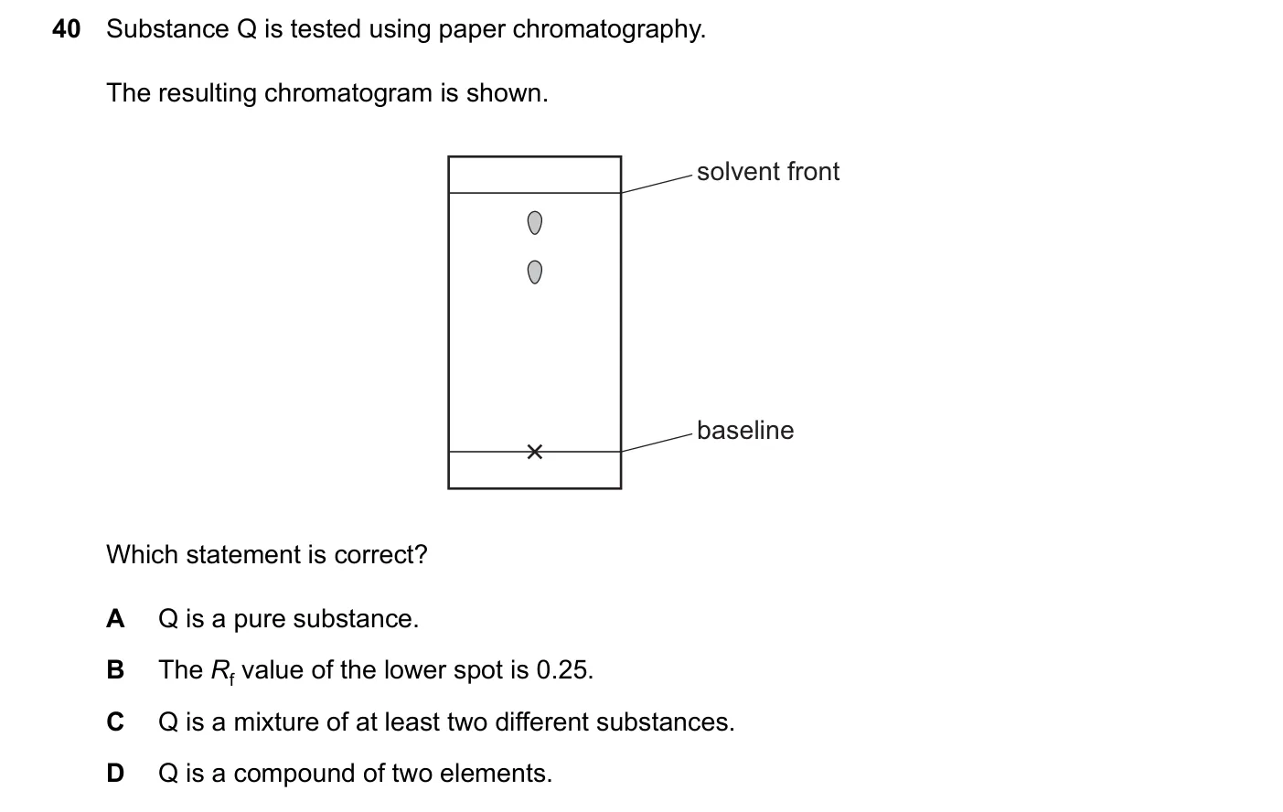 Question 40, March 2024, 0620 Paper 22