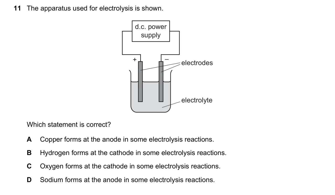Question 11, November 2024, 0620 Paper 21