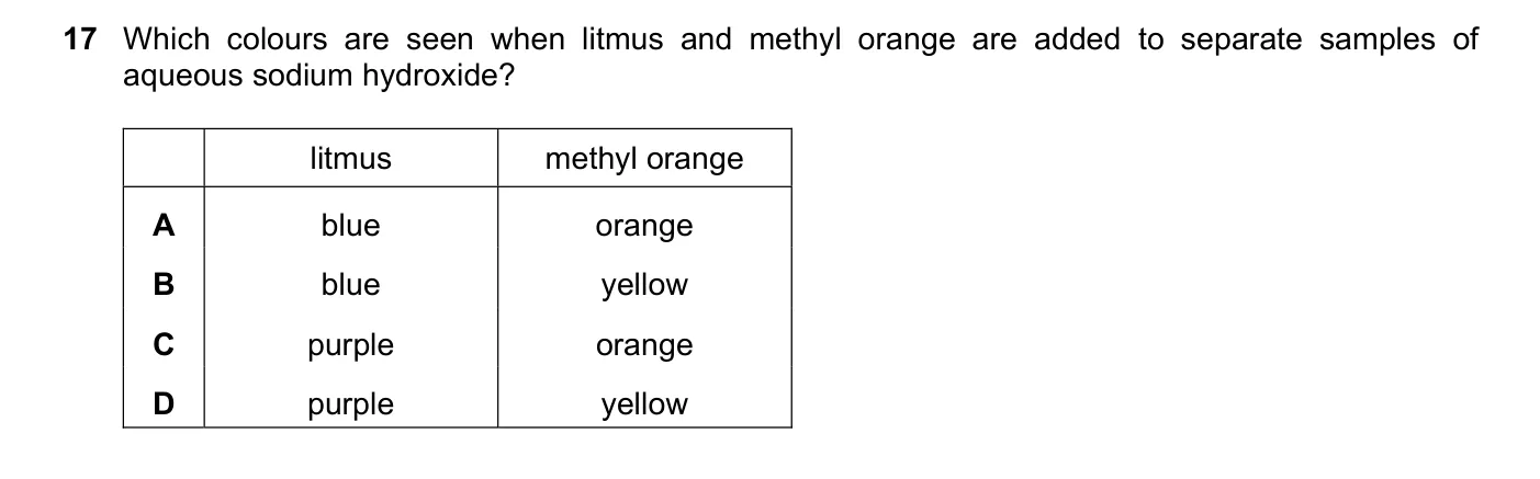 Question 17, November 2024, 0620 Paper 21
