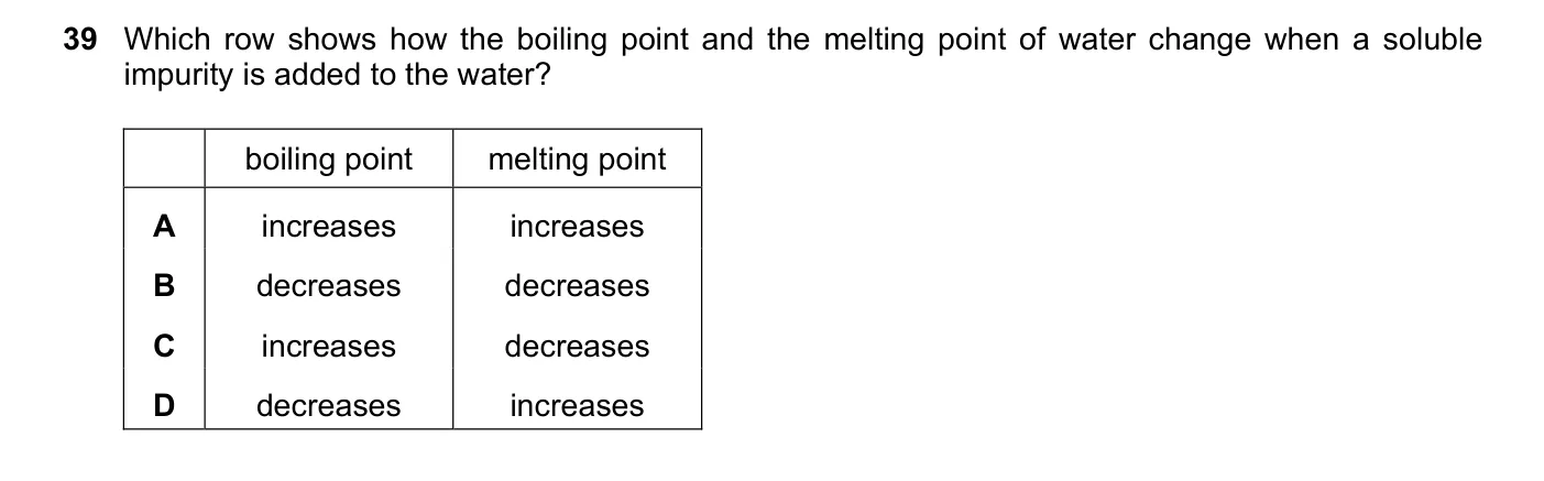 Question 39, November 2024, 0620 Paper 21