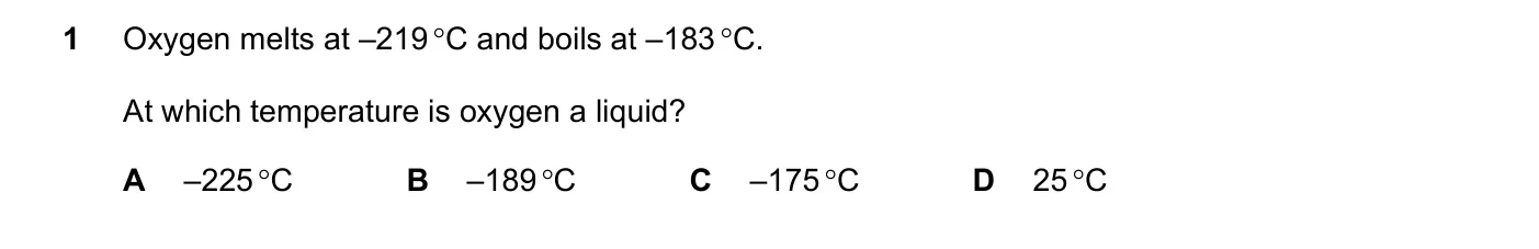 Question 1, November 2024, 0620 Paper 22