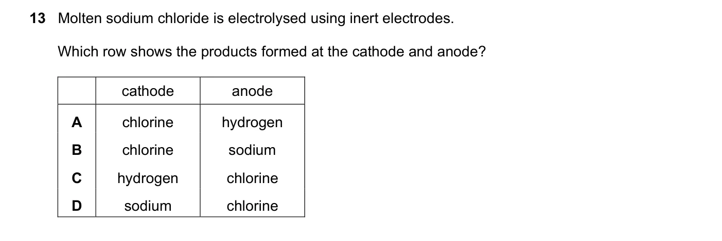 Question 13, November 2024, 0620 Paper 22