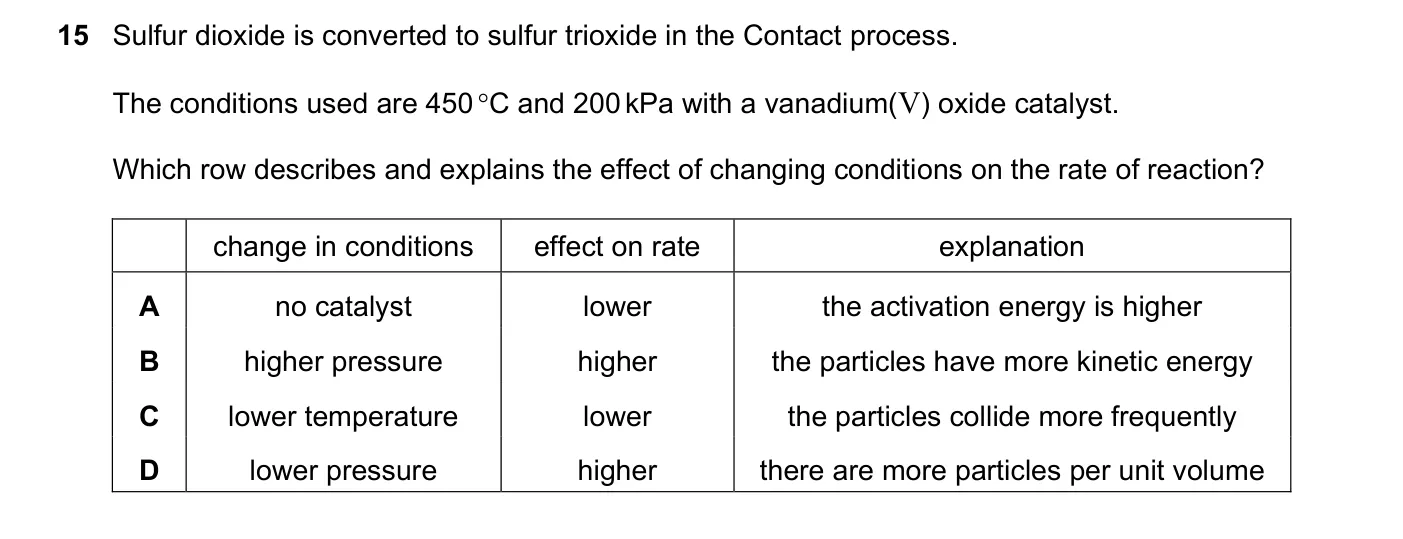 Question 15, November 2024, 0620 Paper 22