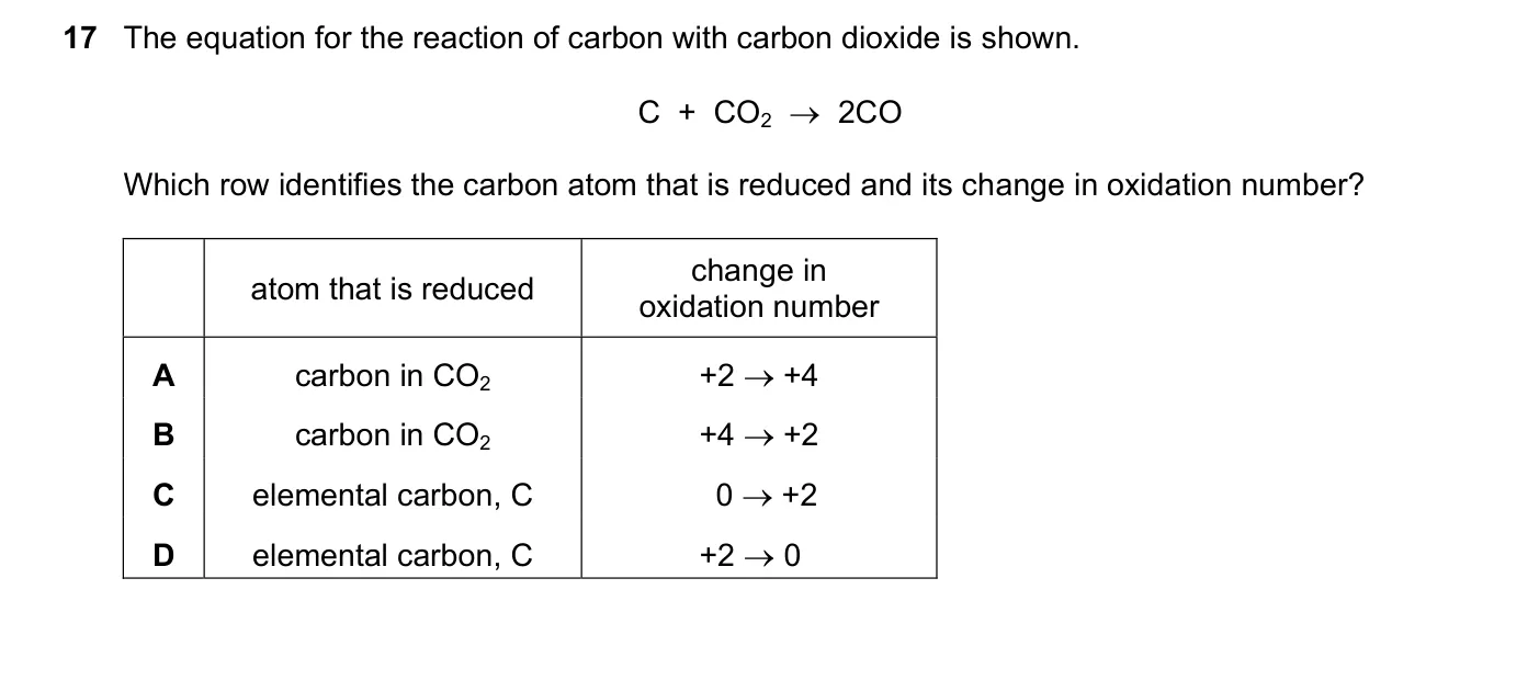 Question 17, November 2024, 0620 Paper 22