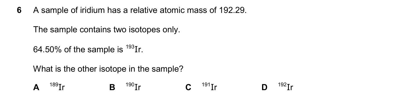 Question 6, November 2024, 0620 Paper 23